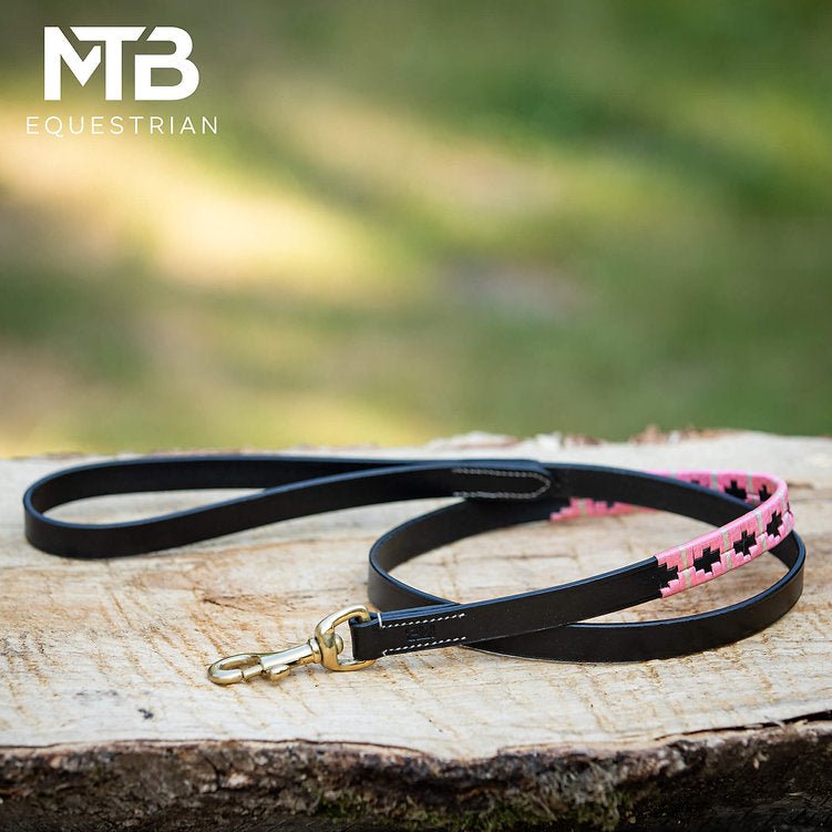 MTB Equestrian - Leren Hondenlijn Polo - Lijn