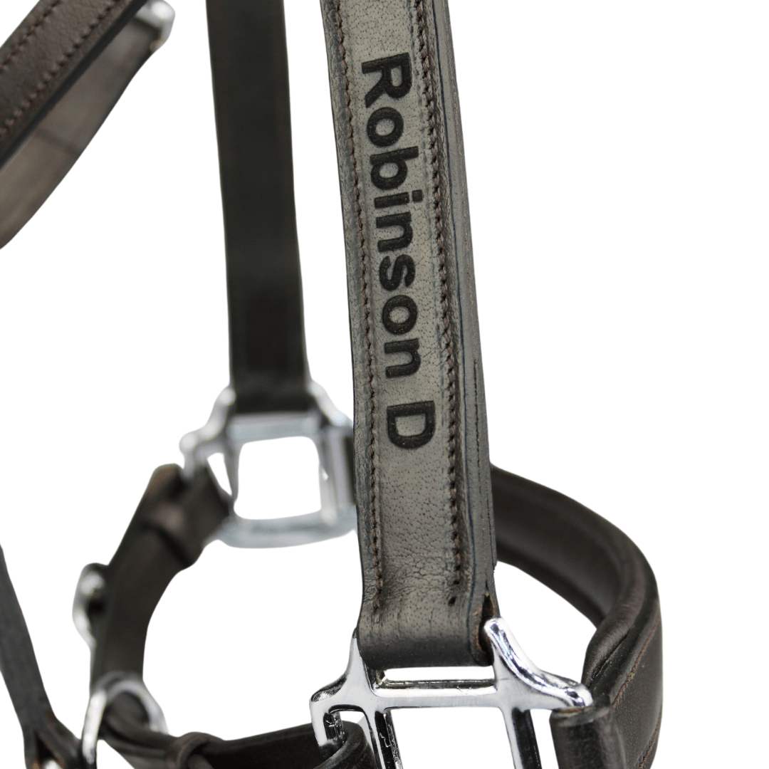 1-Zijde Personalisatie Halster | MTB Equestrian