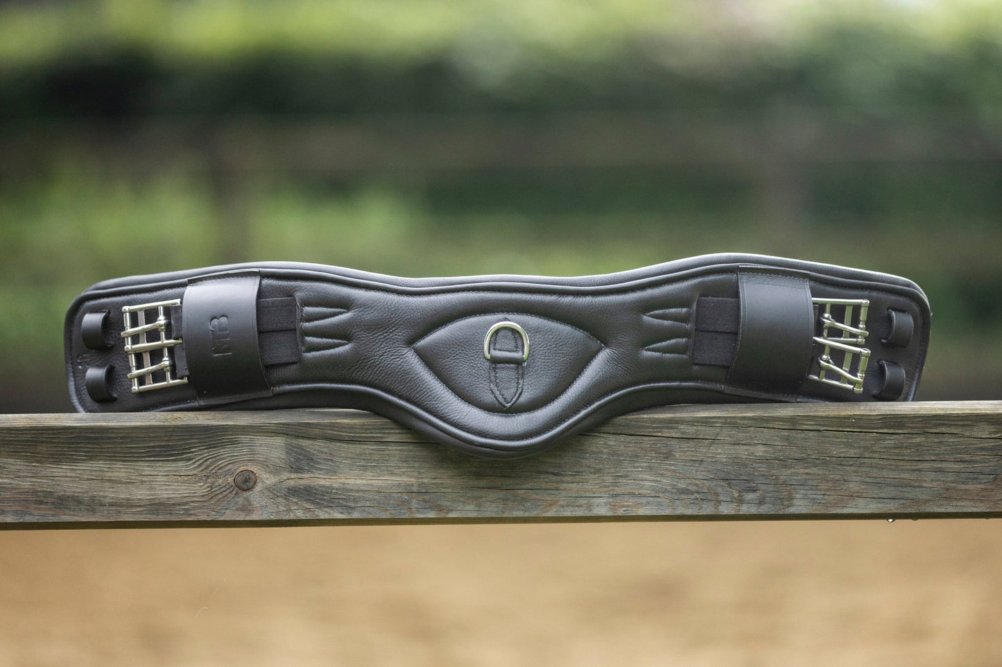 MTB Equestrian - Leren Anatomische Singel Super Soft Zwart - Singel