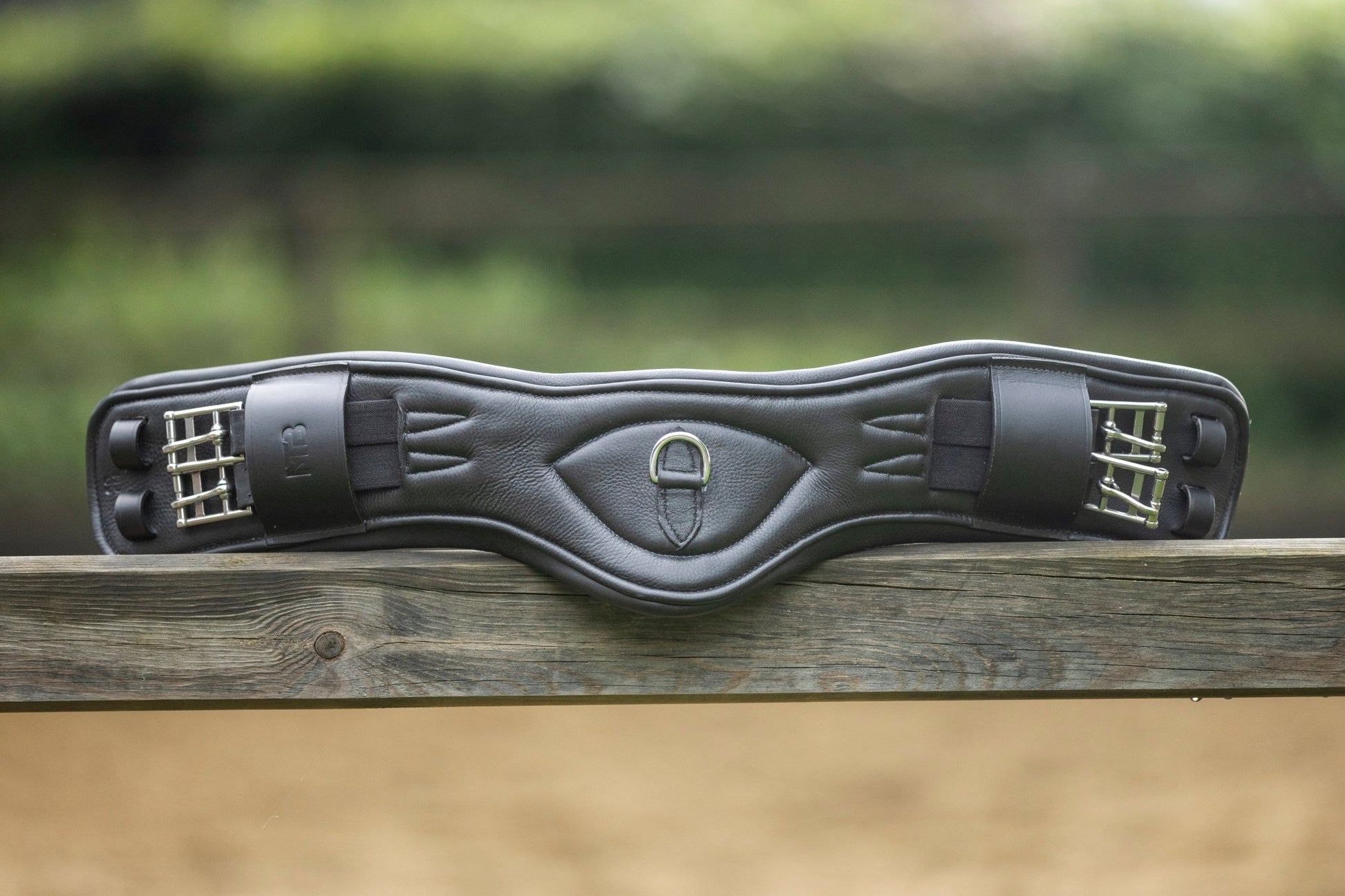 MTB Equestrian - Leren Anatomische Singel Super Soft Zwart - Singel