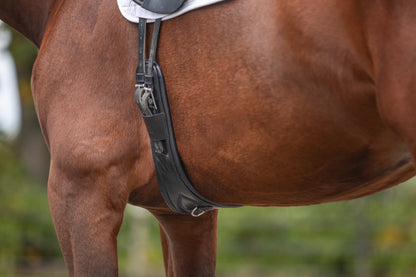 MTB Equestrian - Leren Anatomische Singel Super Soft Zwart - Singel