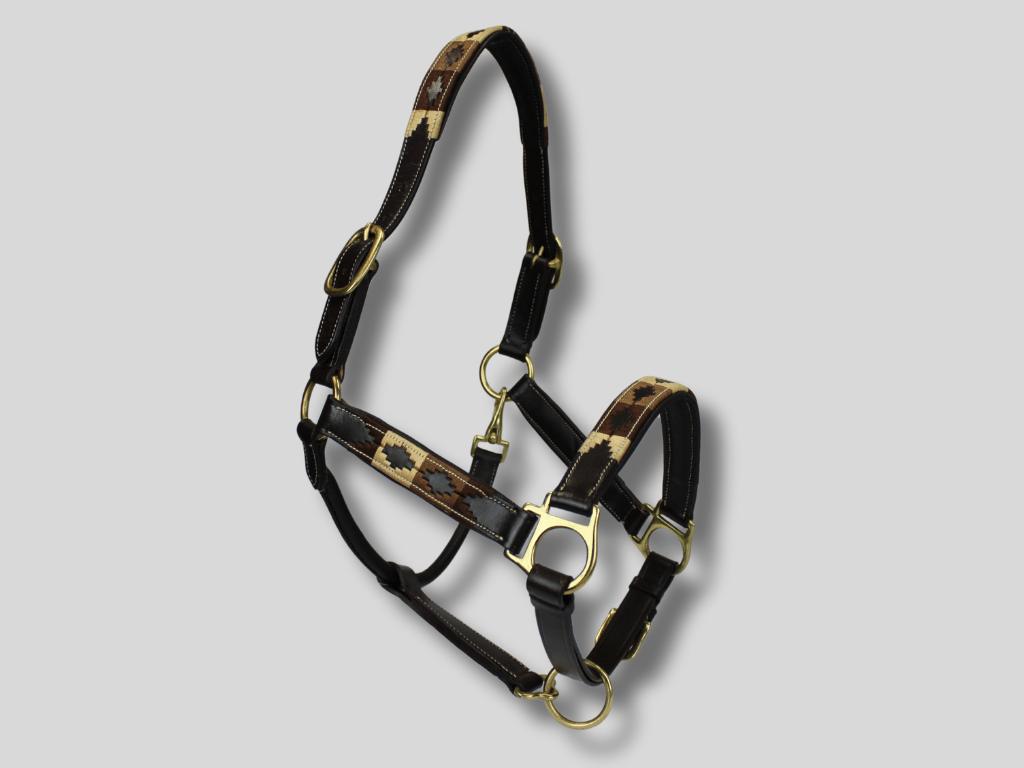 MTB Equestrian - Leren Halster Polo Beige - Halster