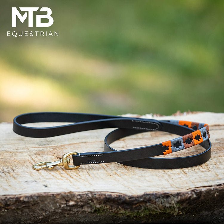MTB Equestrian - Leren Hondenlijn Polo - Lijn
