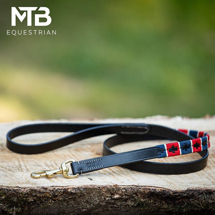 MTB Equestrian - Leren Hondenlijn Polo - Lijn