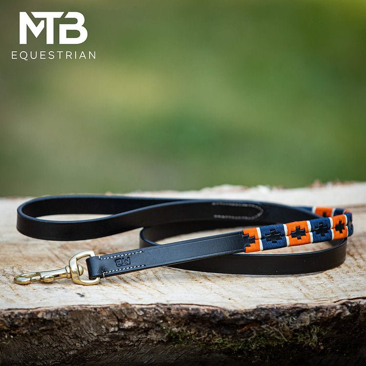 MTB Equestrian - Leren Hondenlijn Polo - Lijn