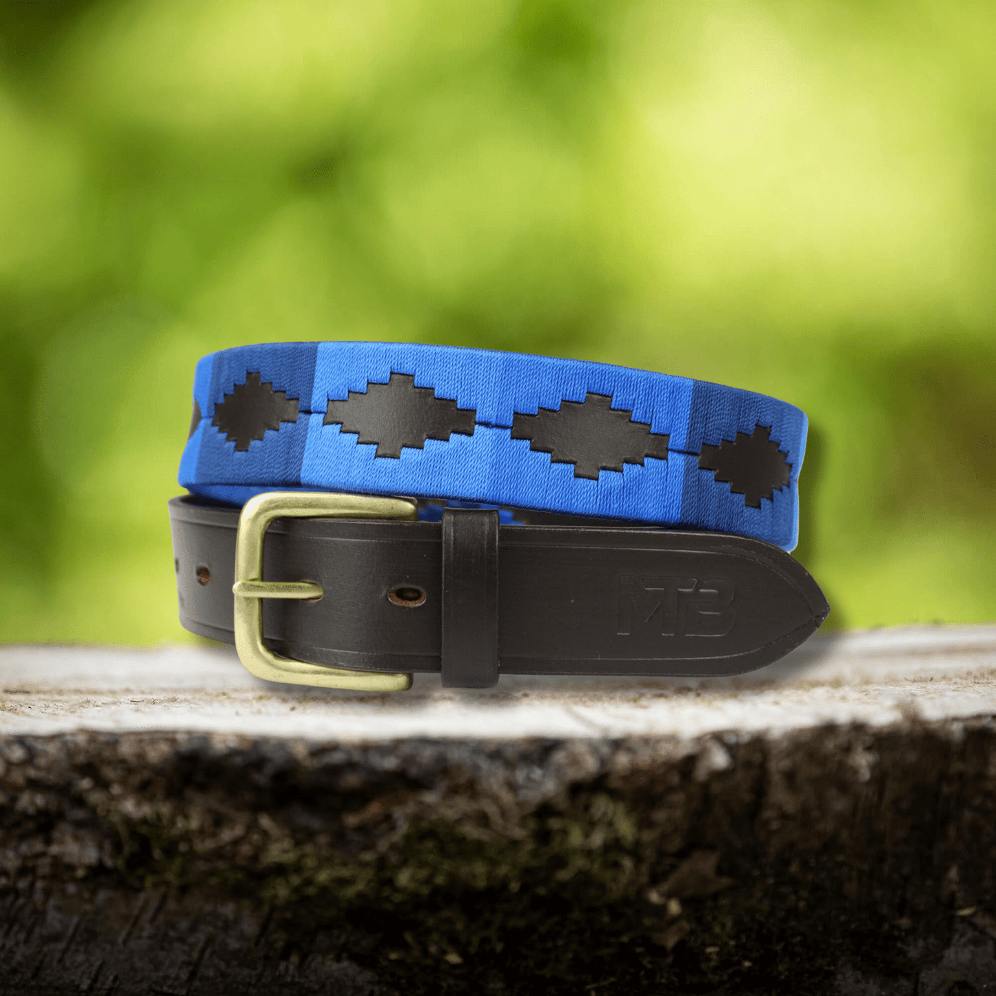 MTB Equestrian - Polo riem 3x Blauw - Riem