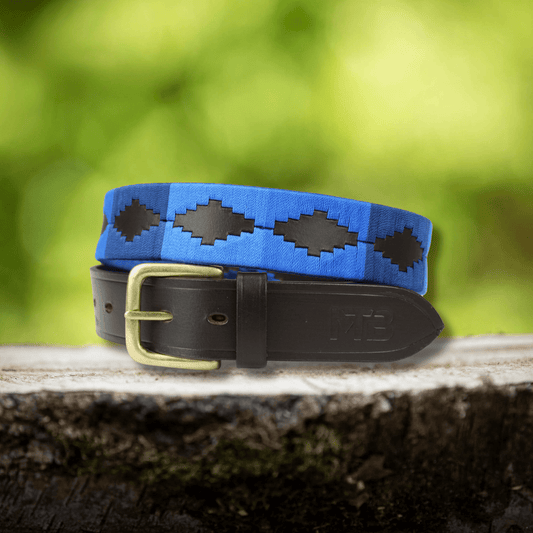 MTB Equestrian - Polo riem 3x Blauw - Riem