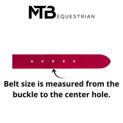 MTB Equestrian - Polo riem 3x Blauw - Riem