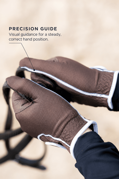 MTB Equestrian - Precision Gloves - Mocha Brown - Handschoenen