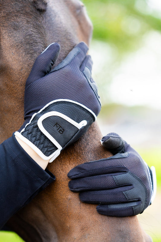 MTB Equestrian - Precision Gloves - Royal Navy - Handschoenen