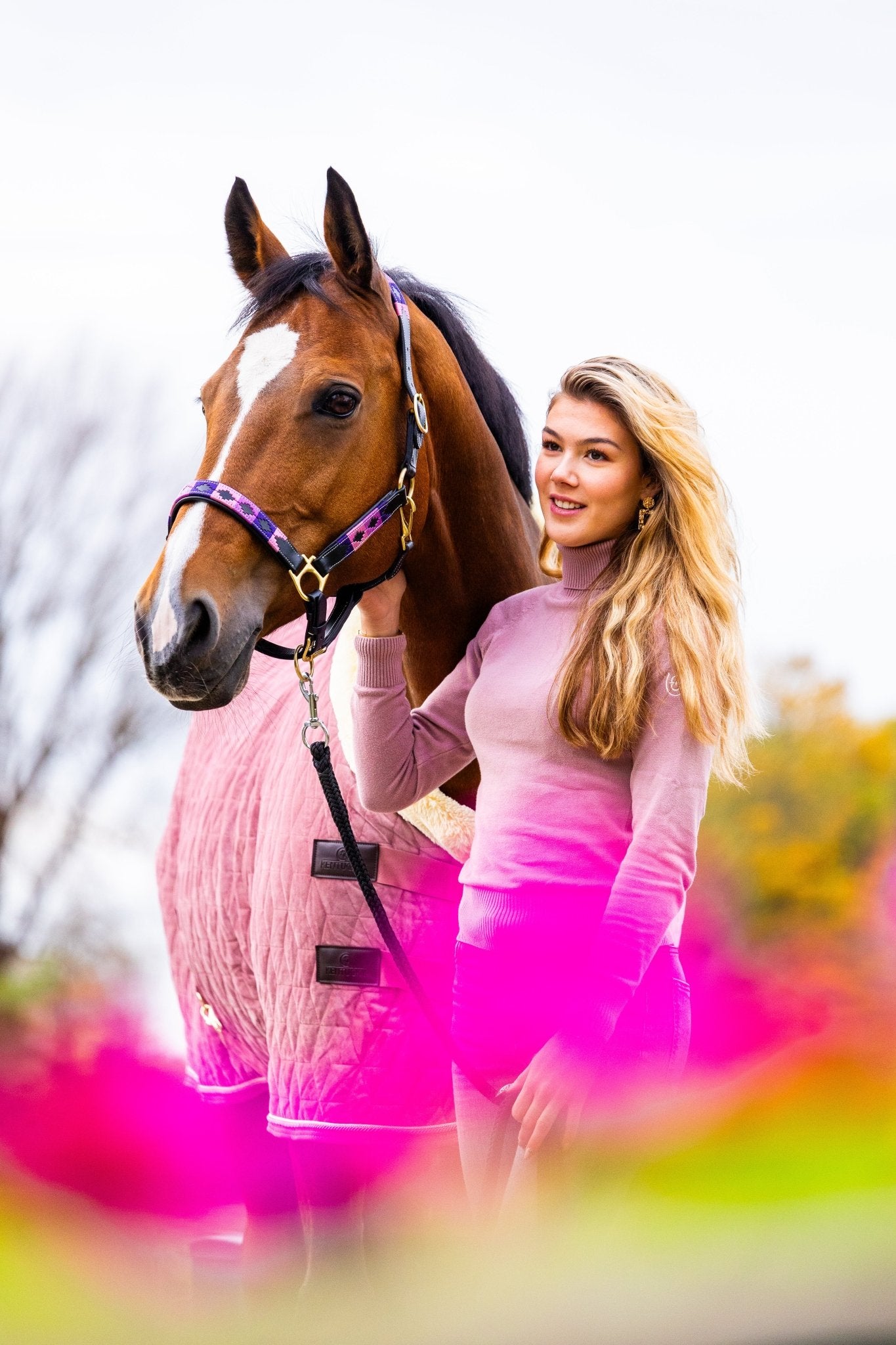 MTB Equestrian - Purple Rain – Polo Halster - Halster